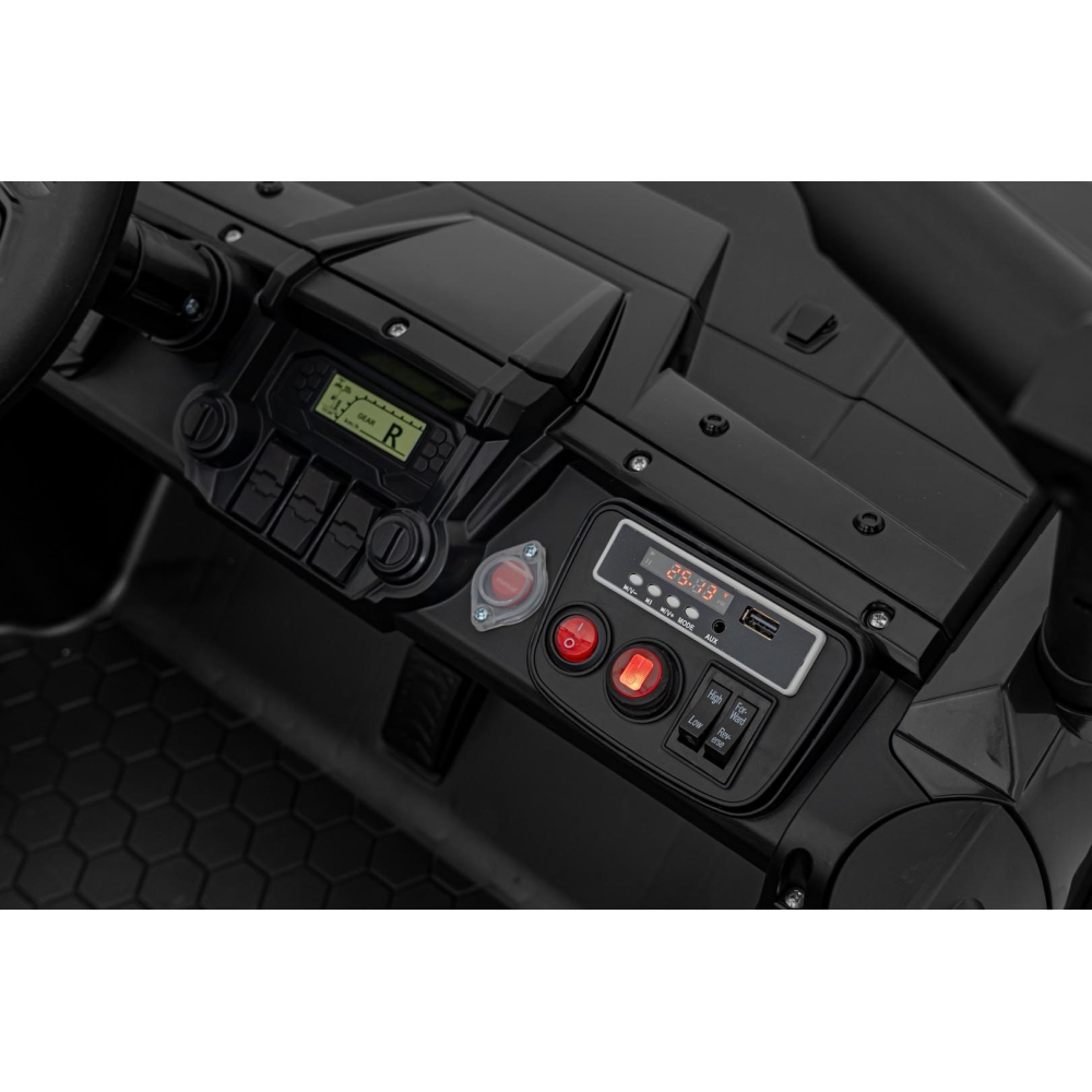 Elektromobilis HONDA 4x4, Black-Elektromobiliai vaikams, Keturračiai ir bagiai-e-vaikas