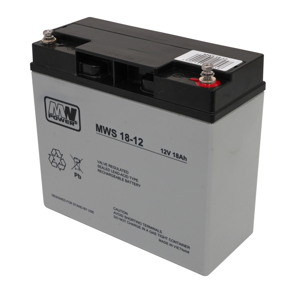 Akumuliatorius 12V/18AH-Elektromobilių dalys, Akumuliatoriai-e-vaikas