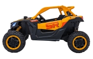 Dvivietis elektrinis Buggy SR SUPER 66, Yellow-Elektromobiliai vaikams, Keturračiai ir bagiai-e-vaikas