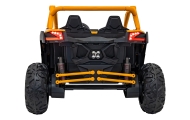 Dvivietis elektrinis Buggy SR SUPER 66, Yellow-Elektromobiliai vaikams, Keturračiai ir bagiai-e-vaikas