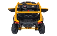 Dvivietis elektrinis Buggy SR SUPER 66, Yellow-Elektromobiliai vaikams, Keturračiai ir bagiai-e-vaikas