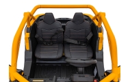 Dvivietis elektrinis Buggy SR SUPER 66, Yellow-Elektromobiliai vaikams, Keturračiai ir bagiai-e-vaikas