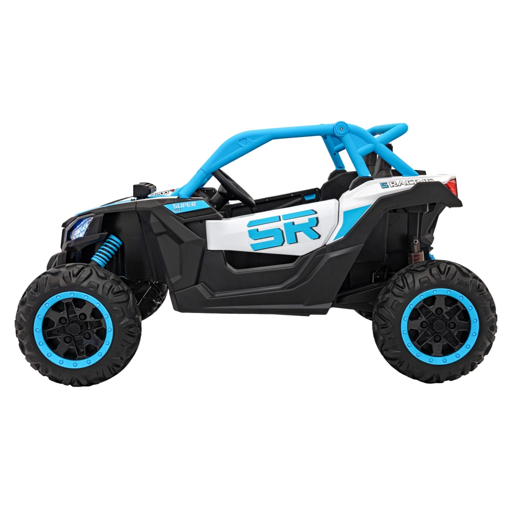Dvivietis elektrinis Buggy SR SUPER 66, Blue-Elektromobiliai vaikams, Keturračiai ir bagiai-e-vaikas