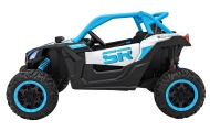 Dvivietis elektrinis Buggy SR SUPER 66, Blue-Elektromobiliai vaikams, Keturračiai ir bagiai-e-vaikas