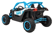 Dvivietis elektrinis Buggy SR SUPER 66, Blue-Elektromobiliai vaikams, Keturračiai ir bagiai-e-vaikas