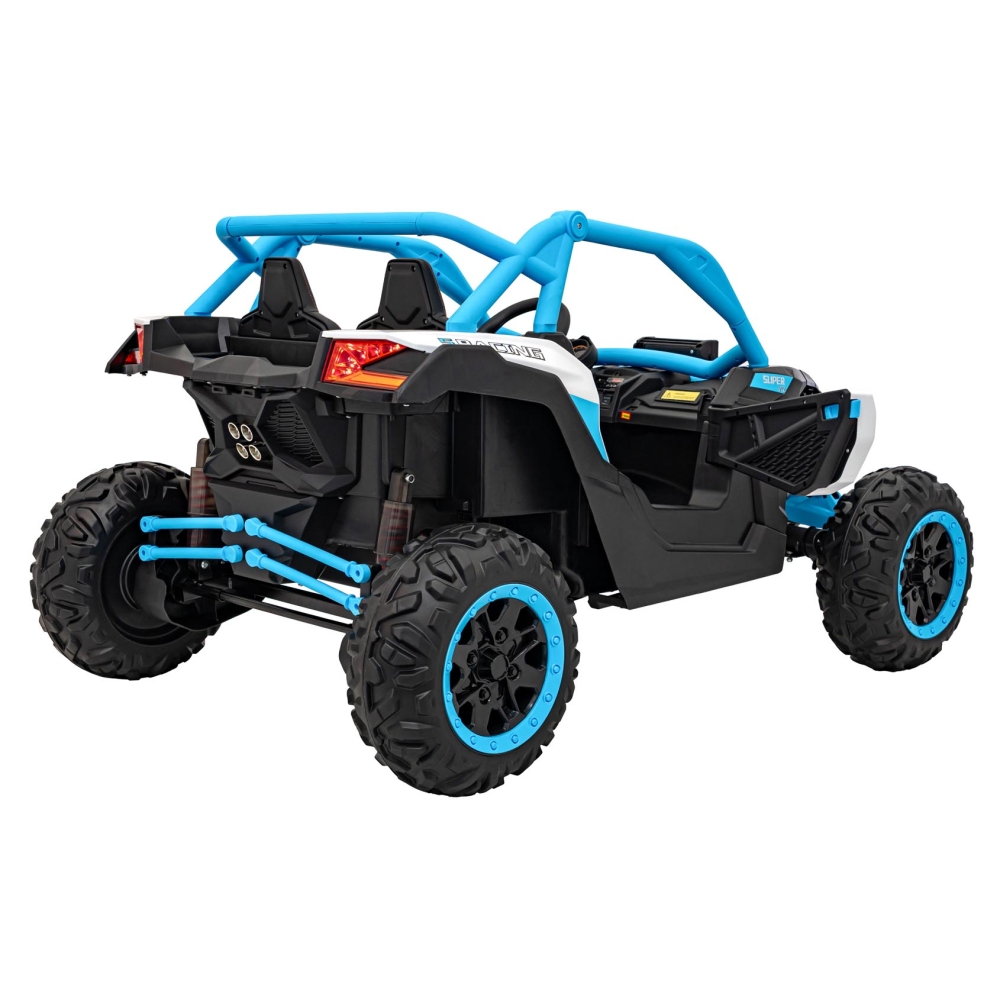Dvivietis elektrinis Buggy SR SUPER 66, Blue-Elektromobiliai vaikams, Keturračiai ir bagiai-e-vaikas