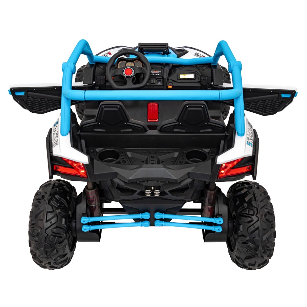 Dvivietis elektrinis Buggy SR SUPER 66, Blue-Elektromobiliai vaikams, Keturračiai ir bagiai-e-vaikas
