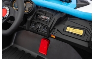 Dvivietis elektrinis Buggy SR SUPER 66, Blue-Elektromobiliai vaikams, Keturračiai ir bagiai-e-vaikas