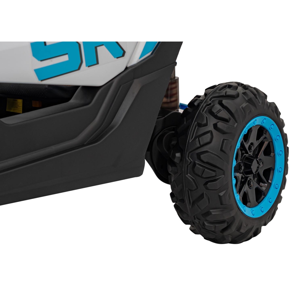 Dvivietis elektrinis Buggy SR SUPER 66, Blue-Elektromobiliai vaikams, Keturračiai ir bagiai-e-vaikas