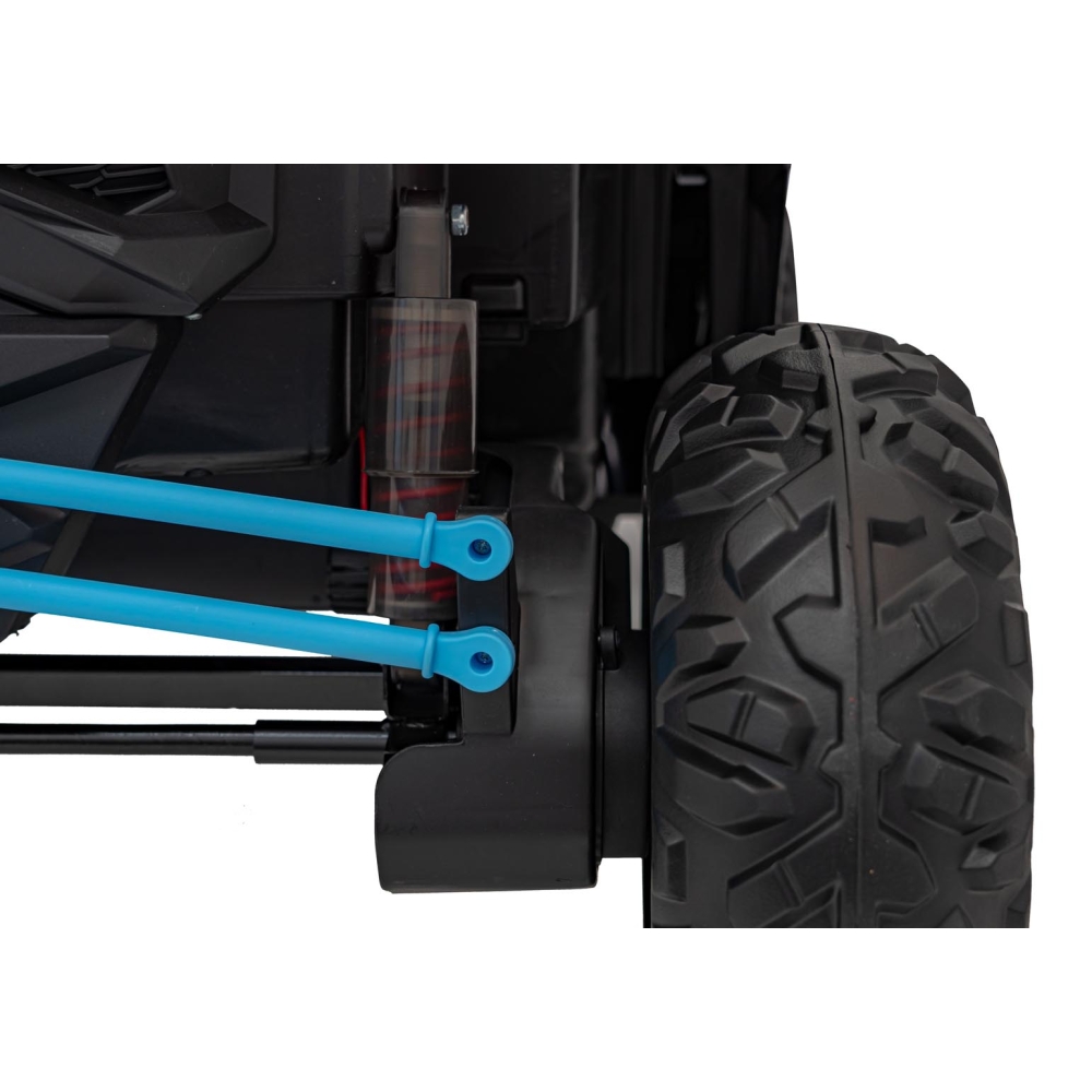 Dvivietis elektrinis Buggy SR SUPER 66, Blue-Elektromobiliai vaikams, Keturračiai ir bagiai-e-vaikas