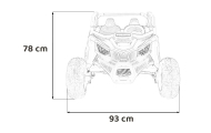 Pojazd Buggy SR SUPER 66 Niebieski