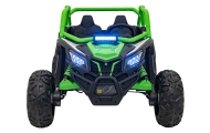 Dvivietis elektrinis Buggy SR SUPER 66, Green-Elektromobiliai vaikams, Keturračiai ir bagiai-e-vaikas