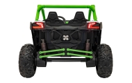Dvivietis elektrinis Buggy SR SUPER 66, Green-Elektromobiliai vaikams, Keturračiai ir bagiai-e-vaikas