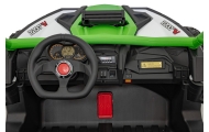 Dvivietis elektrinis Buggy SR SUPER 66, Green-Elektromobiliai vaikams, Keturračiai ir bagiai-e-vaikas