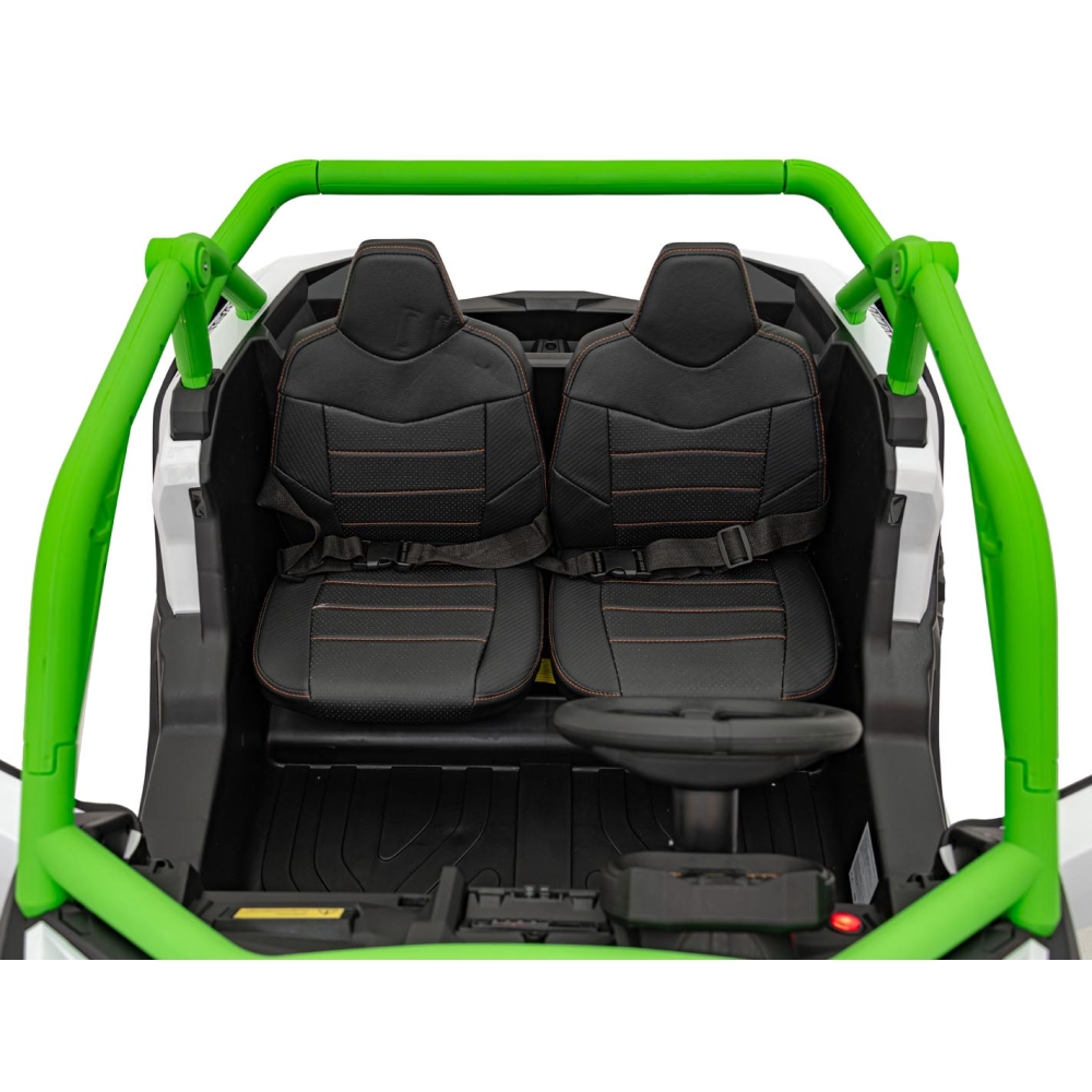 Dvivietis elektrinis Buggy SR SUPER 66, Green-Elektromobiliai vaikams, Keturračiai ir bagiai-e-vaikas