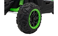Dvivietis elektrinis Buggy SR SUPER 66, Green-Elektromobiliai vaikams, Keturračiai ir bagiai-e-vaikas