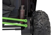 Dvivietis elektrinis Buggy SR SUPER 66, Green-Elektromobiliai vaikams, Keturračiai ir bagiai-e-vaikas