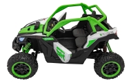 Dvivietis elektrinis Buggy SR SUPER 66, Green-Elektromobiliai vaikams, Keturračiai ir bagiai-e-vaikas
