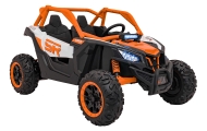 Dvivietis elektrinis Buggy SR SUPER 66, Orange-Elektromobiliai vaikams, Keturračiai ir bagiai-e-vaikas