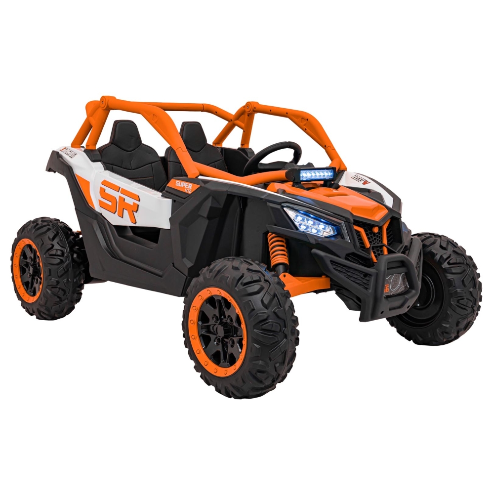 Dvivietis elektrinis Buggy SR SUPER 66, Orange-Elektromobiliai vaikams, Keturračiai ir bagiai-e-vaikas