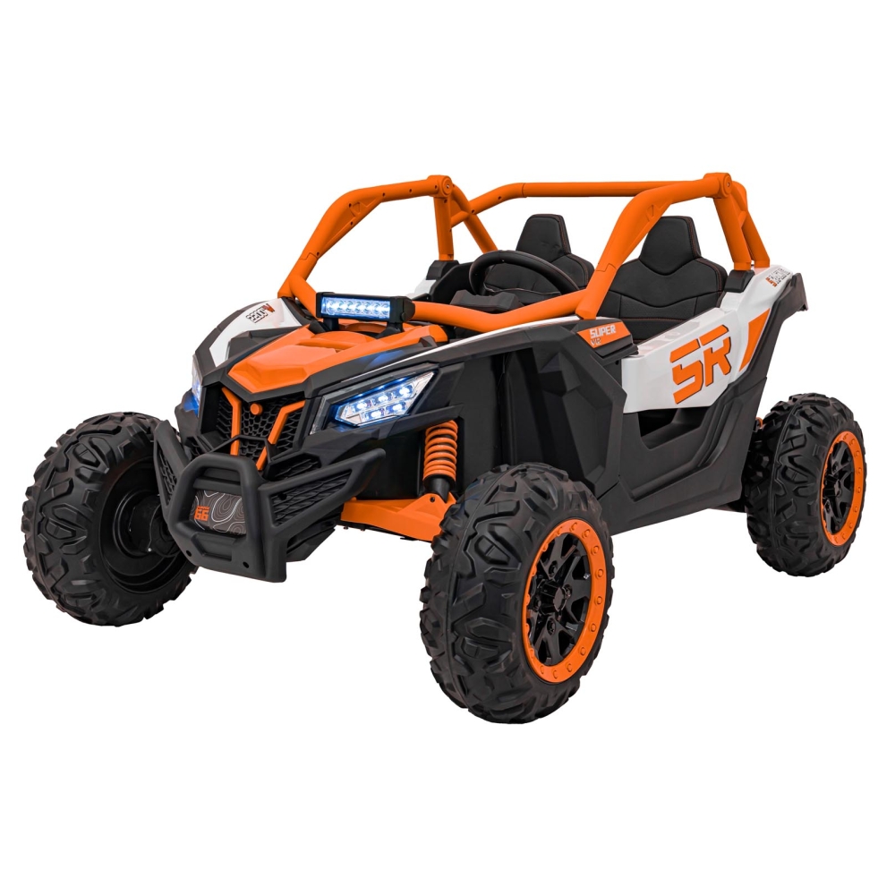 Dvivietis elektrinis Buggy SR SUPER 66, Orange-Elektromobiliai vaikams, Keturračiai ir bagiai-e-vaikas
