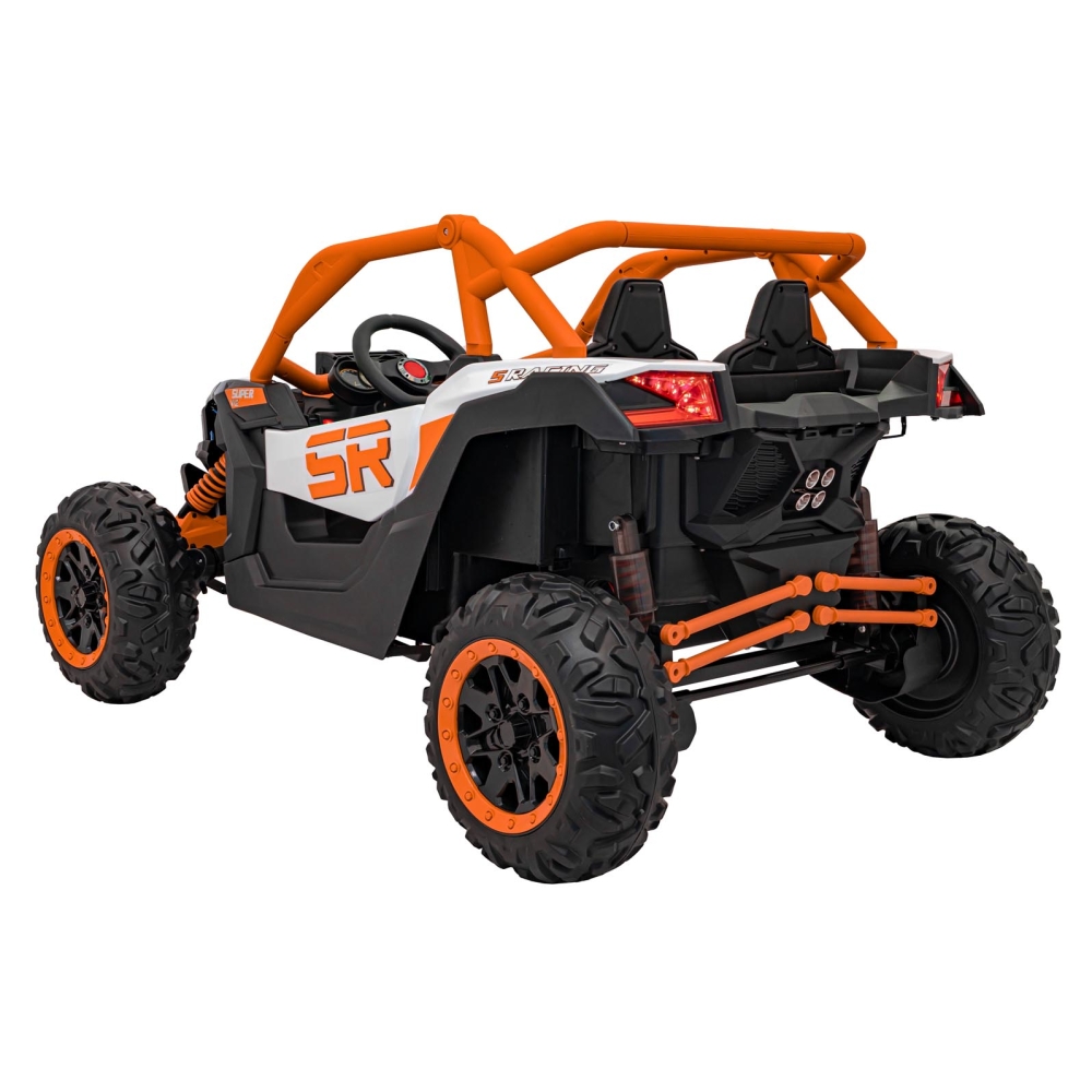 Dvivietis elektrinis Buggy SR SUPER 66, Orange-Elektromobiliai vaikams, Keturračiai ir bagiai-e-vaikas