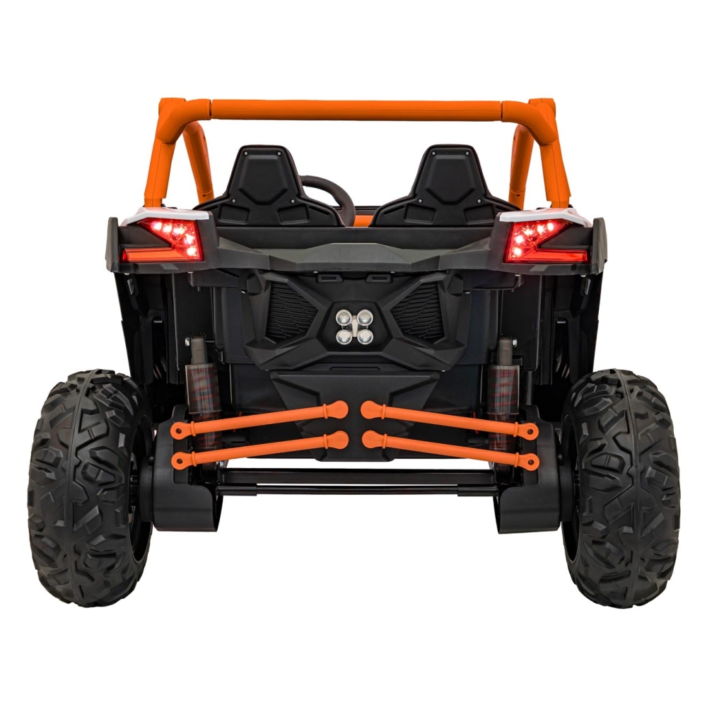 Dvivietis elektrinis Buggy SR SUPER 66, Orange-Elektromobiliai vaikams, Keturračiai ir bagiai-e-vaikas