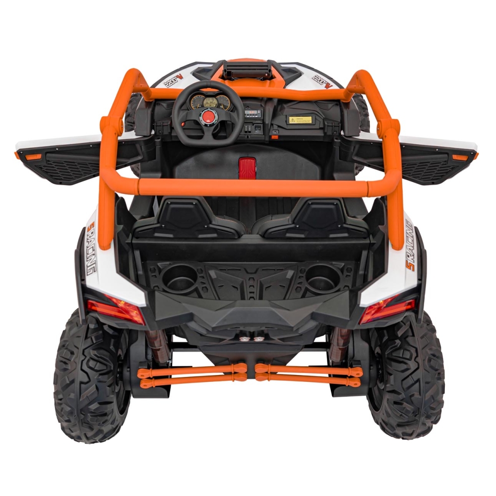 Dvivietis elektrinis Buggy SR SUPER 66, Orange-Elektromobiliai vaikams, Keturračiai ir bagiai-e-vaikas