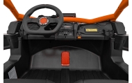 Dvivietis elektrinis Buggy SR SUPER 66, Orange-Elektromobiliai vaikams, Keturračiai ir bagiai-e-vaikas