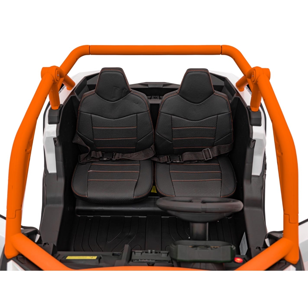 Dvivietis elektrinis Buggy SR SUPER 66, Orange-Elektromobiliai vaikams, Keturračiai ir bagiai-e-vaikas