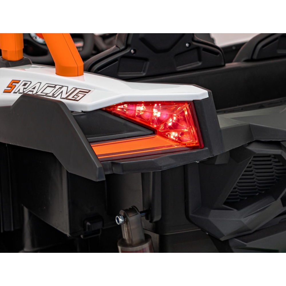 Dvivietis elektrinis Buggy SR SUPER 66, Orange-Elektromobiliai vaikams, Keturračiai ir bagiai-e-vaikas