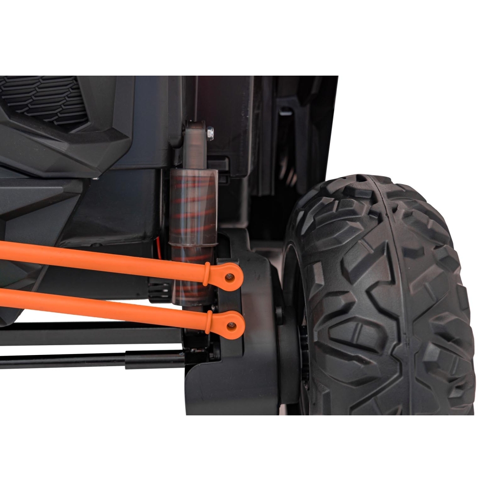 Dvivietis elektrinis Buggy SR SUPER 66, Orange-Elektromobiliai vaikams, Keturračiai ir bagiai-e-vaikas