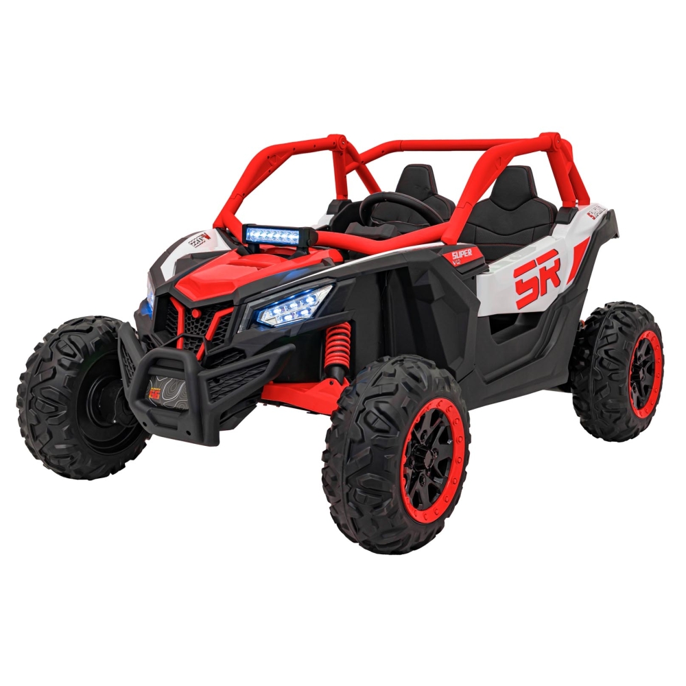 Dvivietis elektrinis Buggy SR SUPER 66, Red-Elektromobiliai vaikams, Keturračiai ir bagiai-e-vaikas