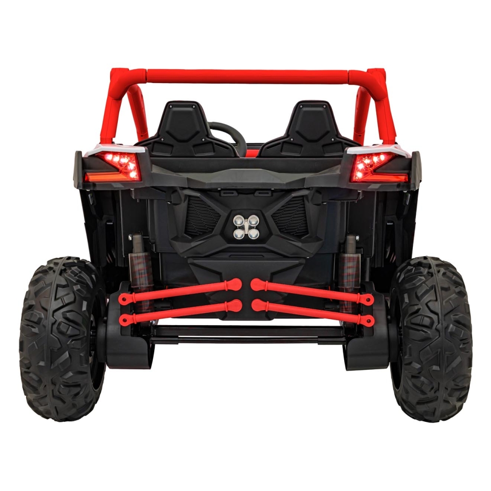 Dvivietis elektrinis Buggy SR SUPER 66, Red-Elektromobiliai vaikams, Keturračiai ir bagiai-e-vaikas