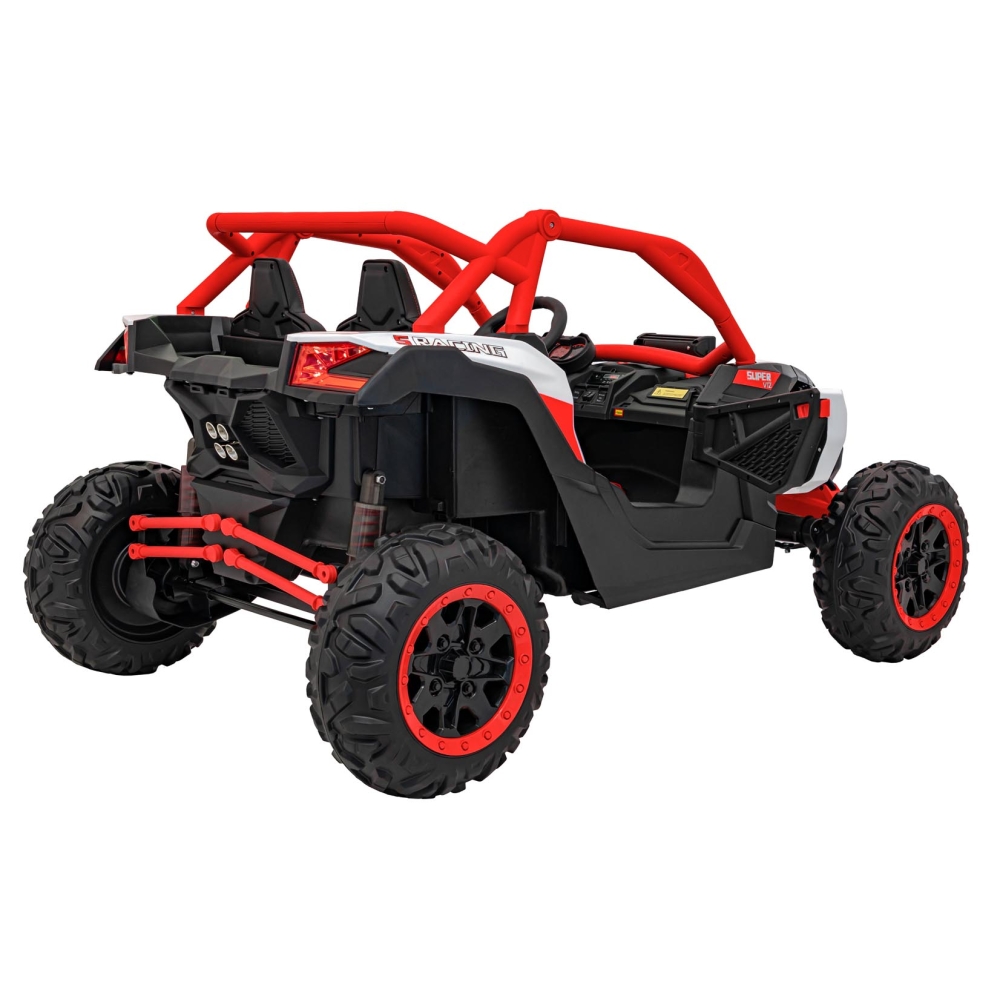 Dvivietis elektrinis Buggy SR SUPER 66, Red-Elektromobiliai vaikams, Keturračiai ir bagiai-e-vaikas