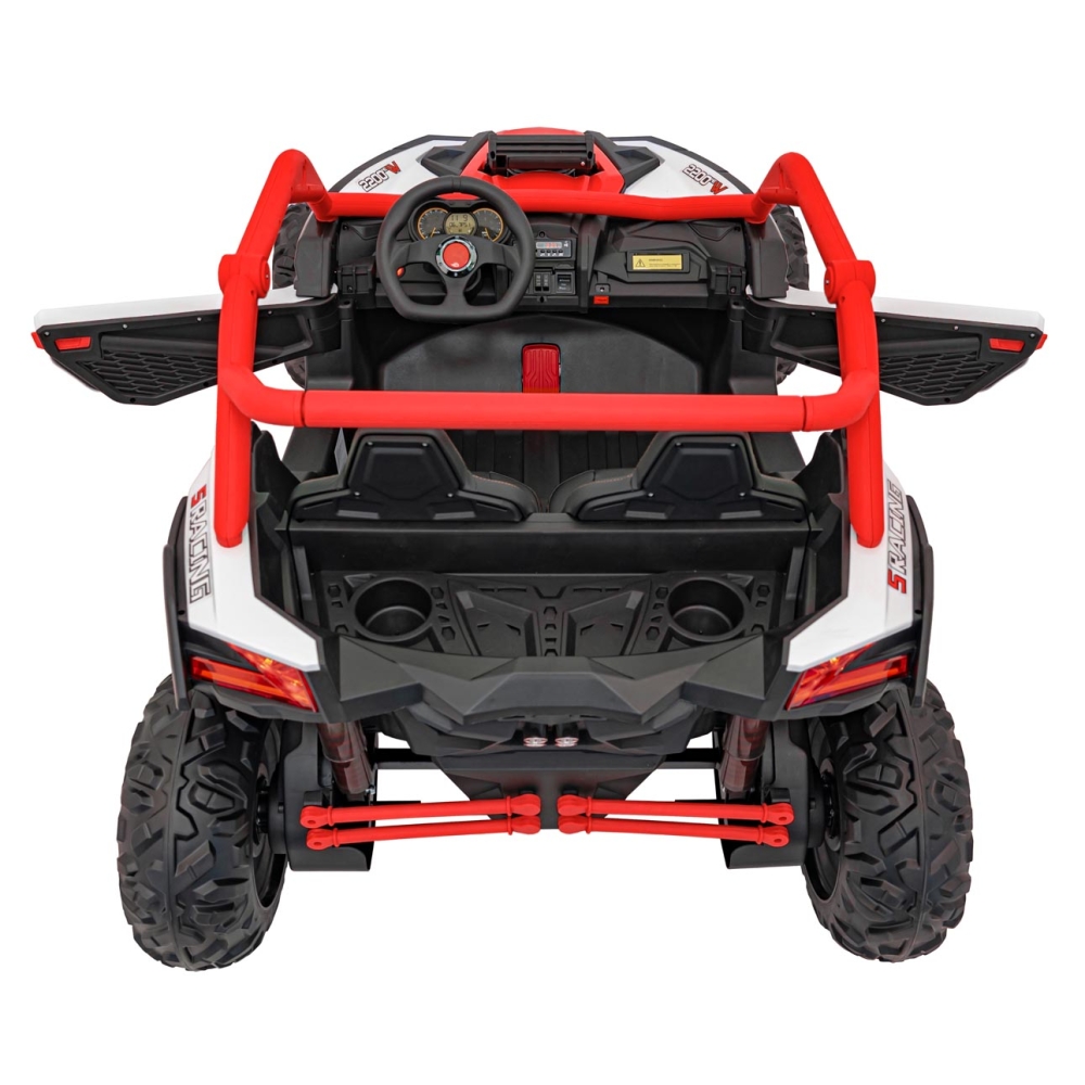 Dvivietis elektrinis Buggy SR SUPER 66, Red-Elektromobiliai vaikams, Keturračiai ir bagiai-e-vaikas