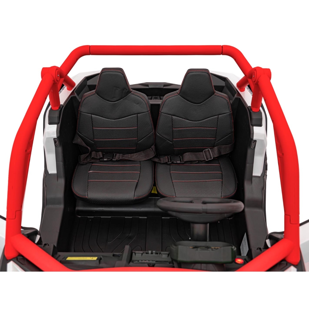 Dvivietis elektrinis Buggy SR SUPER 66, Red-Elektromobiliai vaikams, Keturračiai ir bagiai-e-vaikas