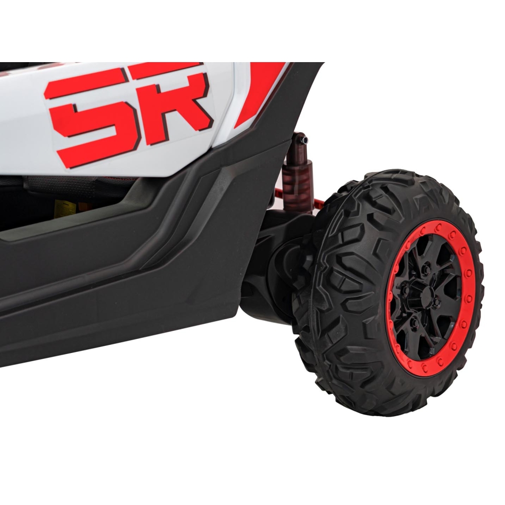 Dvivietis elektrinis Buggy SR SUPER 66, Red-Elektromobiliai vaikams, Keturračiai ir bagiai-e-vaikas