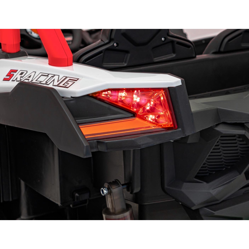 Dvivietis elektrinis Buggy SR SUPER 66, Red-Elektromobiliai vaikams, Keturračiai ir bagiai-e-vaikas
