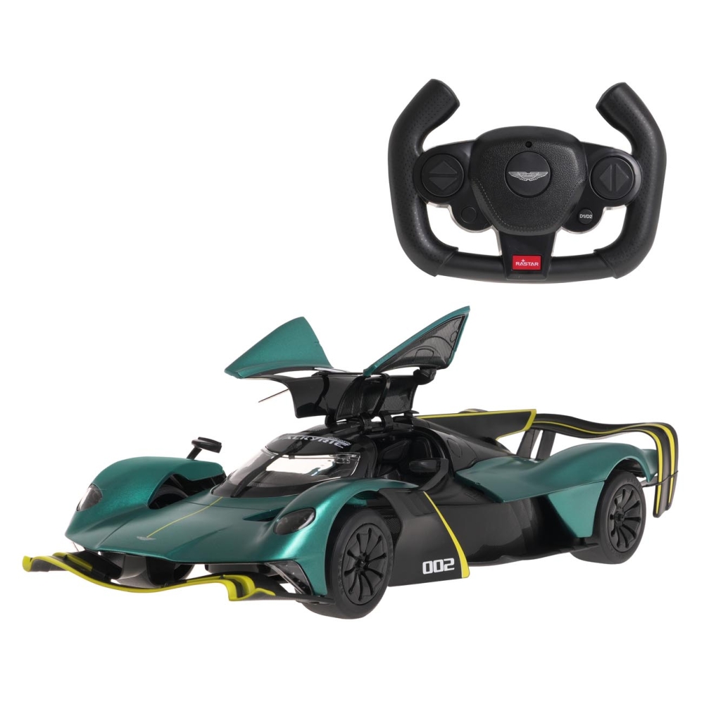 Nuotoliniu būdu valdomas R/C 1:14 Aston Martin Valkyrie AMR Pro tamsiai žalia RASTAR