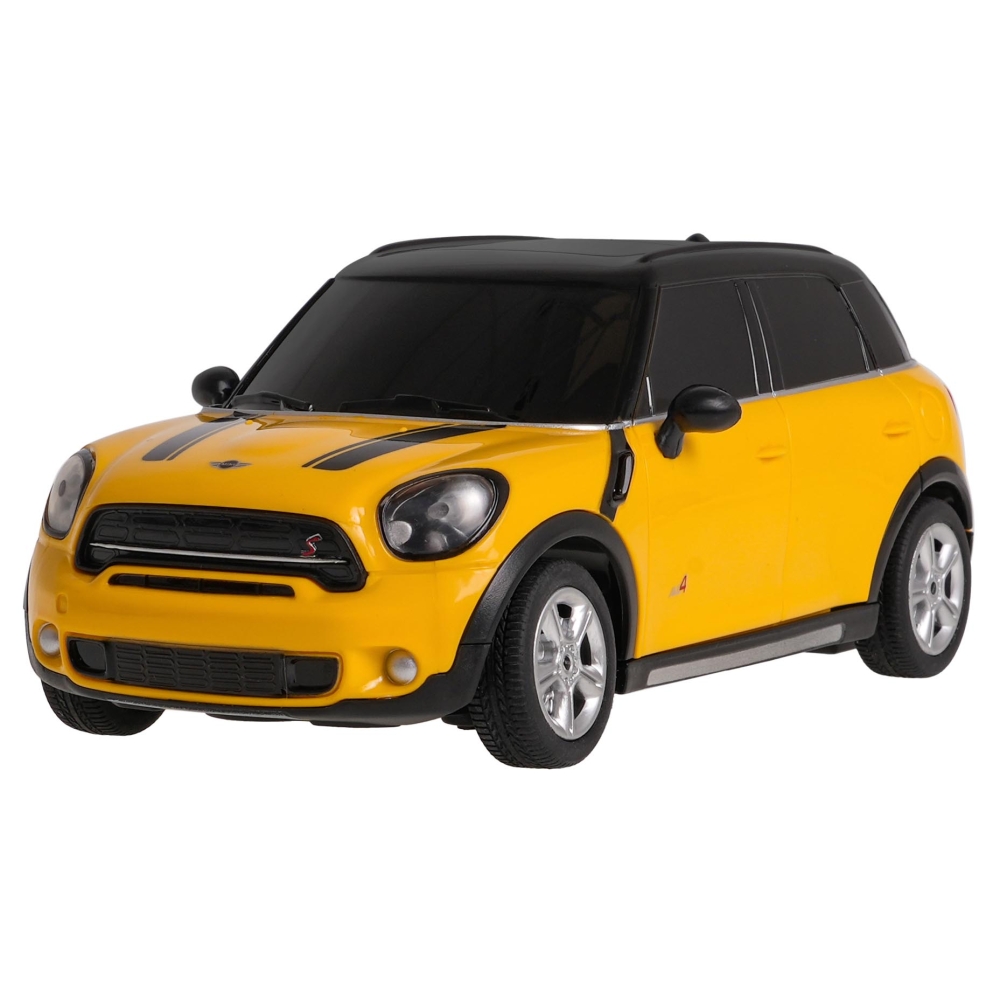 Nuotoliniu būdu valdomas R/C 1:24 Mini Countryman RASTAR, geltonas