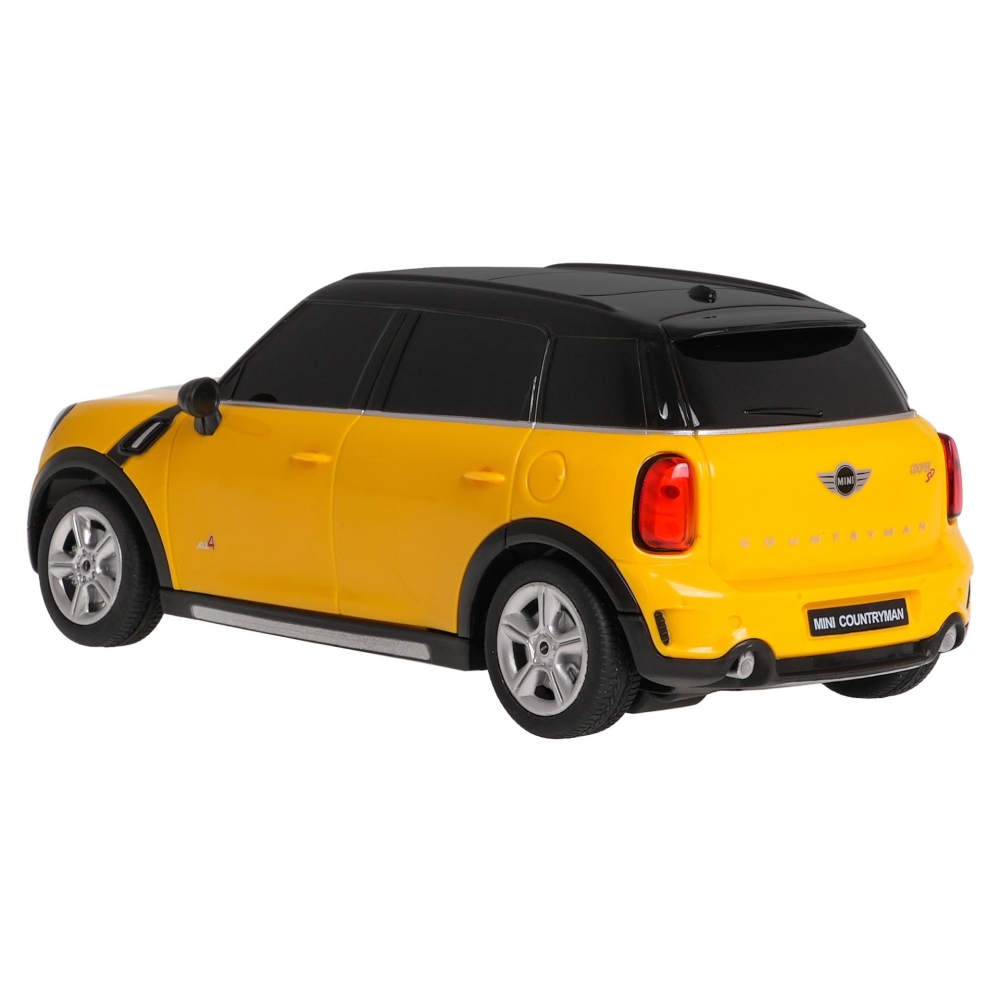 Nuotoliniu būdu valdomas R/C 1:24 Mini Countryman RASTAR, geltonas
