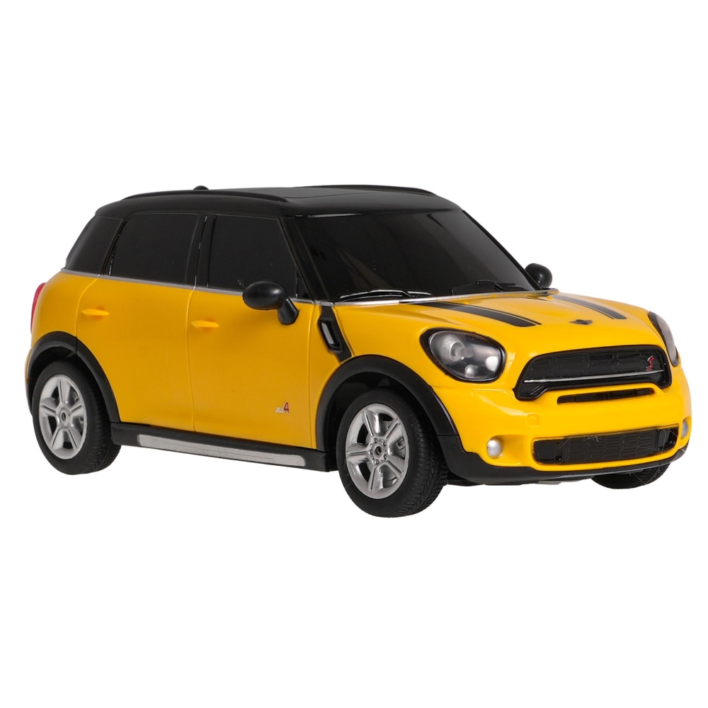 Nuotoliniu būdu valdomas R/C 1:24 Mini Countryman RASTAR, geltonas