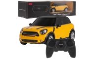 Nuotoliniu būdu valdomas R/C 1:24 Mini Countryman RASTAR, geltonas