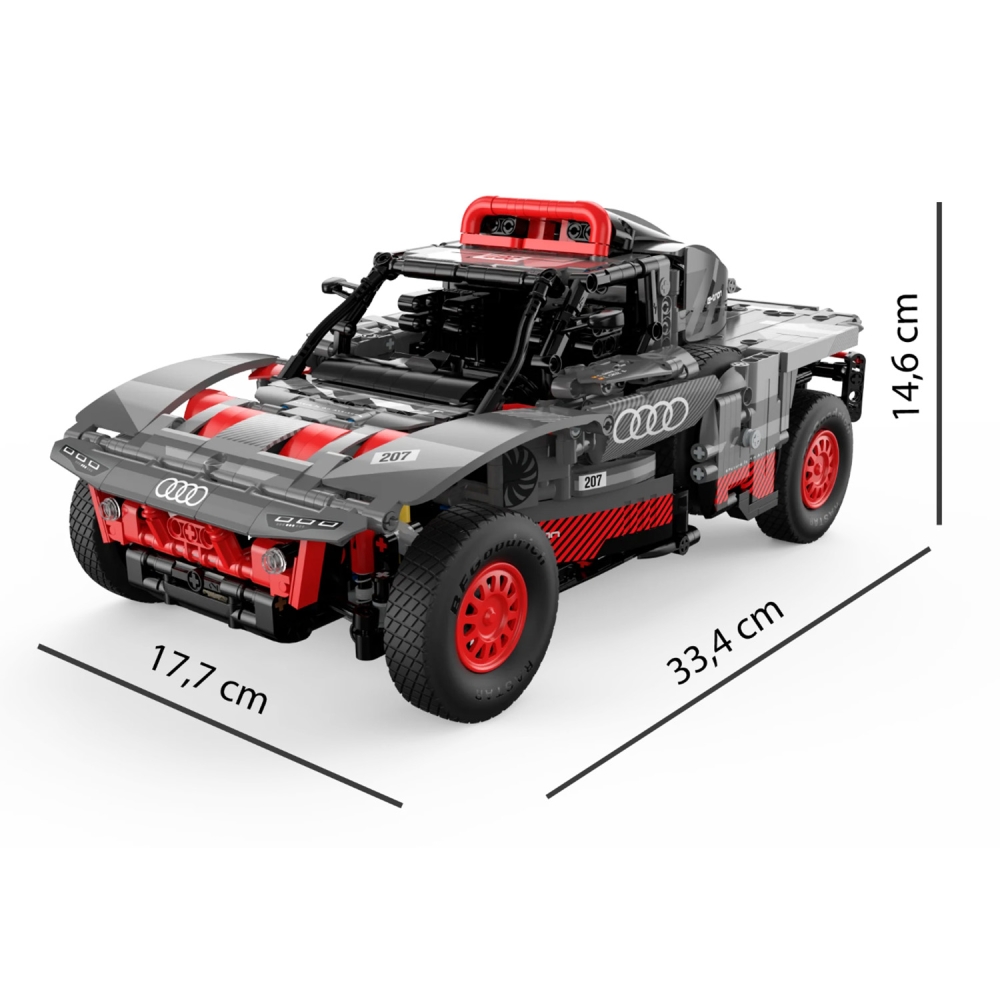 Konstruktorius R/C 1:14 Audi RS Q e-tron RASTAR, 1046 el.