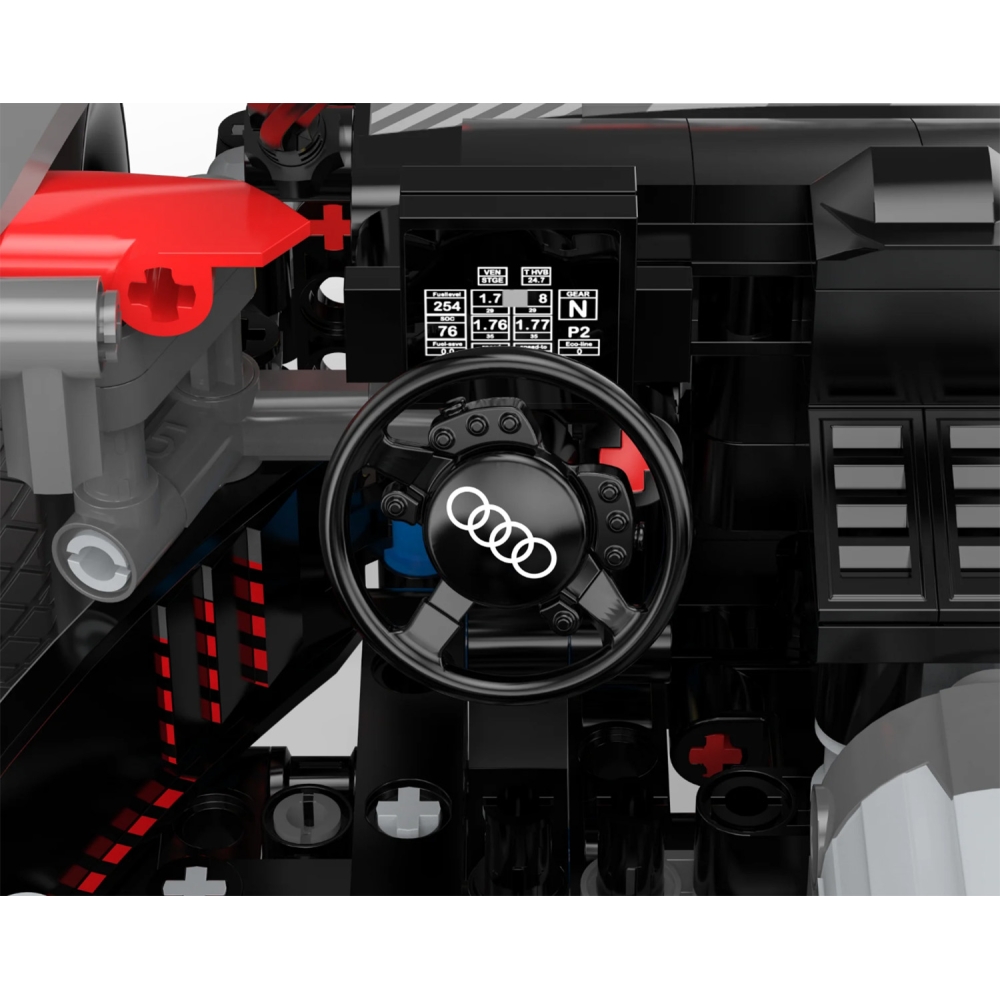 Konstruktorius R/C 1:14 Audi RS Q e-tron RASTAR, 1046 el.