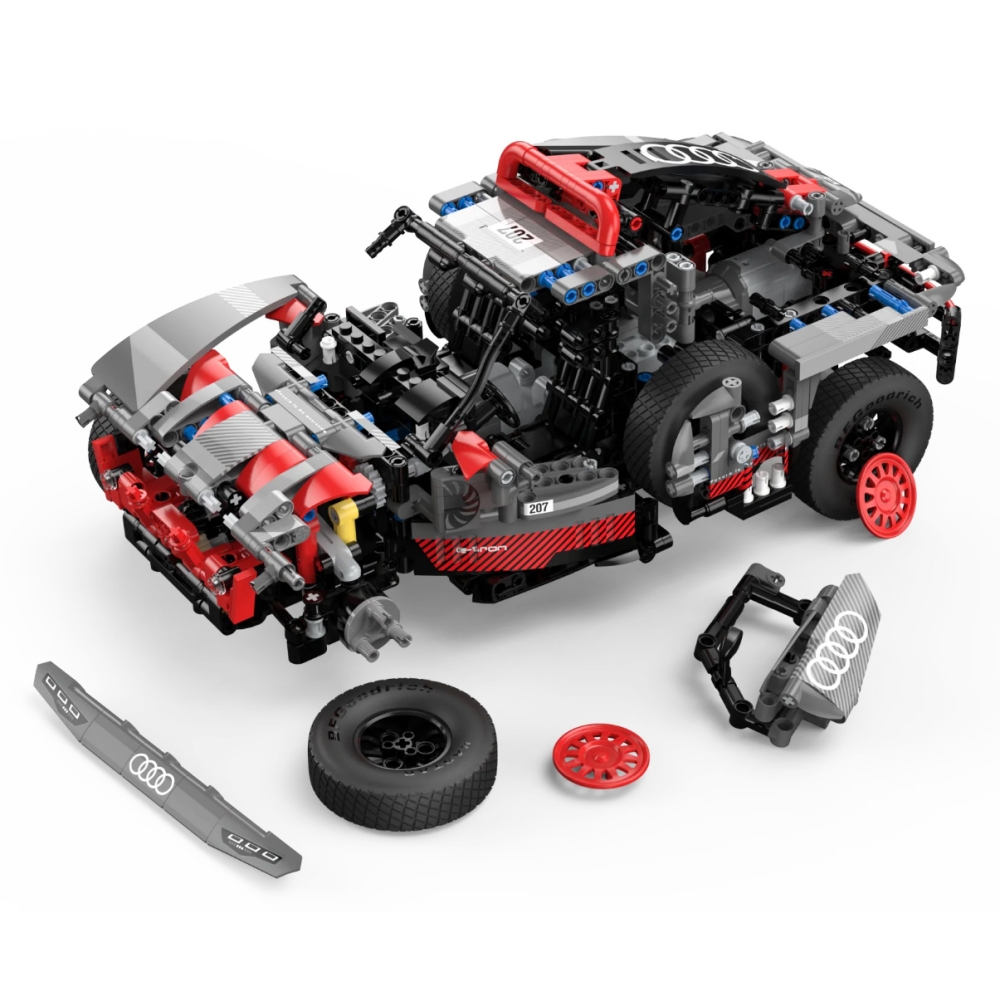 Konstruktorius R/C 1:14 Audi RS Q e-tron RASTAR, 1046 el.