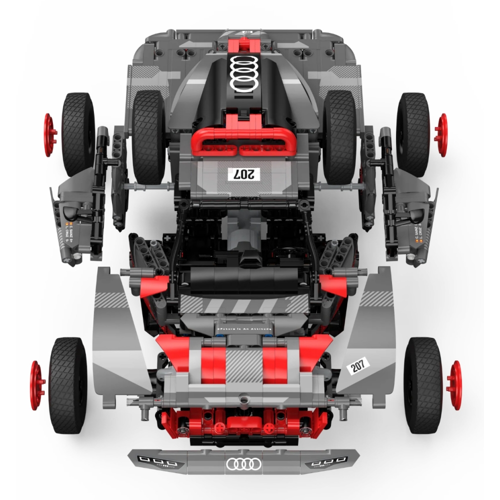 Konstruktorius R/C 1:14 Audi RS Q e-tron RASTAR, 1046 el.