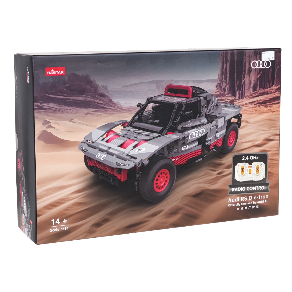 Konstruktorius R/C 1:14 Audi RS Q e-tron RASTAR, 1046 el.