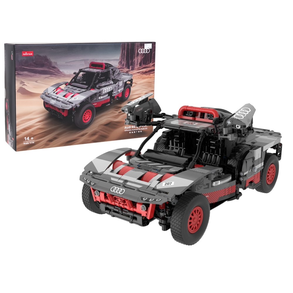 Konstruktorius R/C 1:14 Audi RS Q e-tron RASTAR, 1046 el.